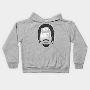 Jayden Daniels Washington Player Silhouette Kids Hoodie